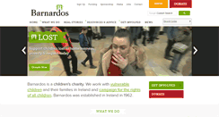 Desktop Screenshot of barnardos.ie